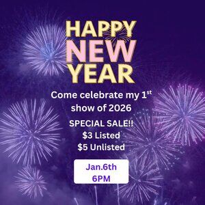 BLOWOUT SALE!!! EVERYTHING $5 STARTS 01/06